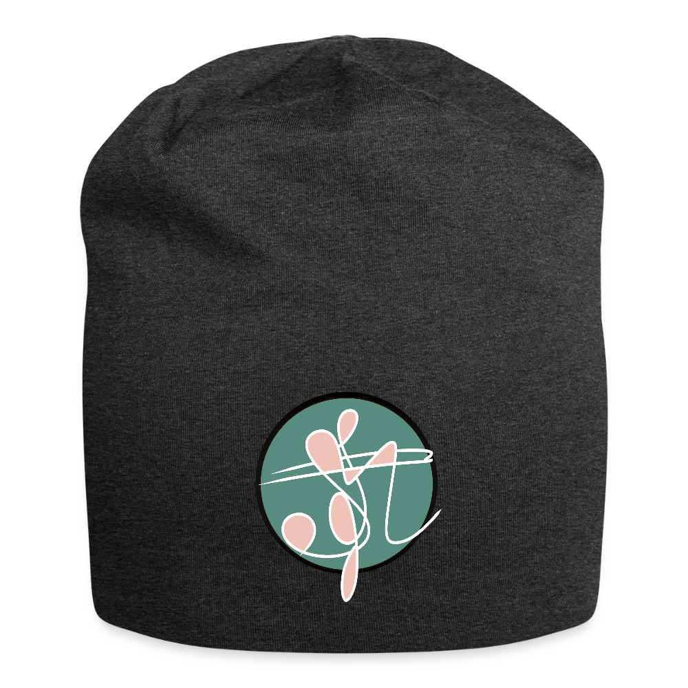 a Jersey Beanie - charcoal grey