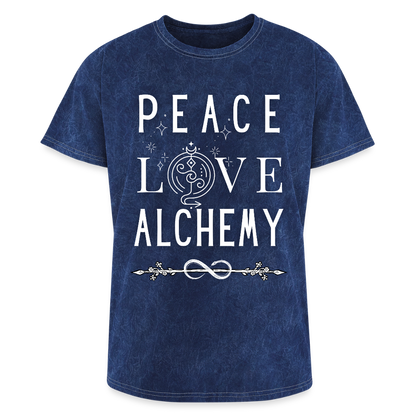 a Washed Unisex T-Shirt - mineral navy