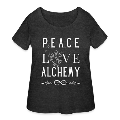 a Women’s Curvy T-Shirt - deep heather
