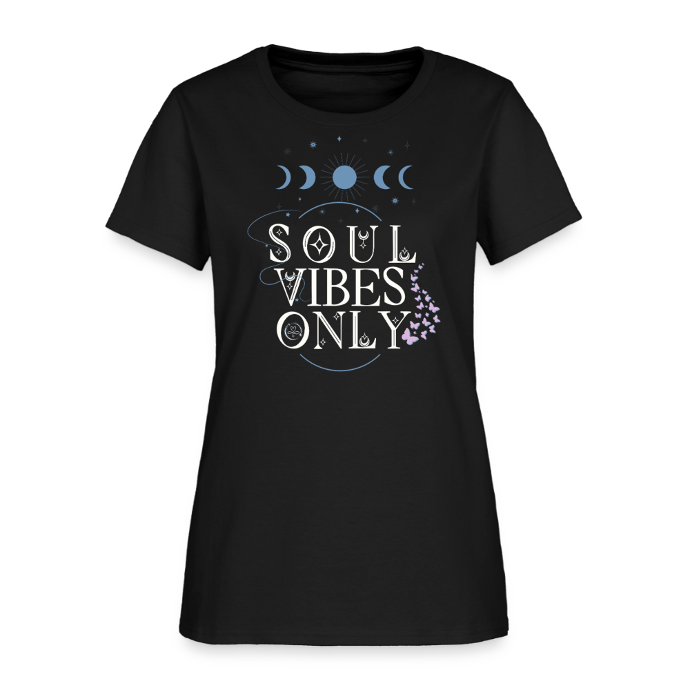 a soul vibes Fruit of the looom Women's T-Shirt - black
