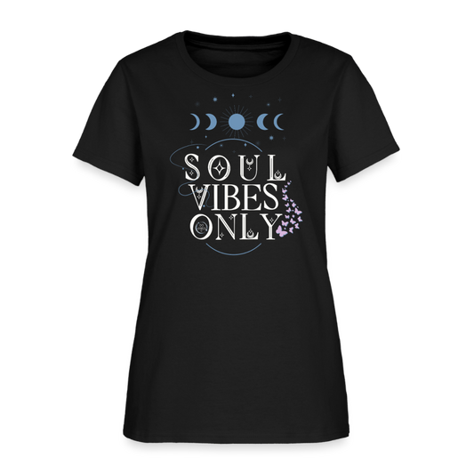 a soul vibes Fruit of the looom Women's T-Shirt - black