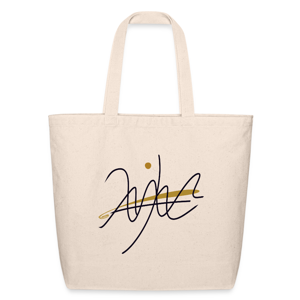 A Eco-Friendly Cotton Tote - natural