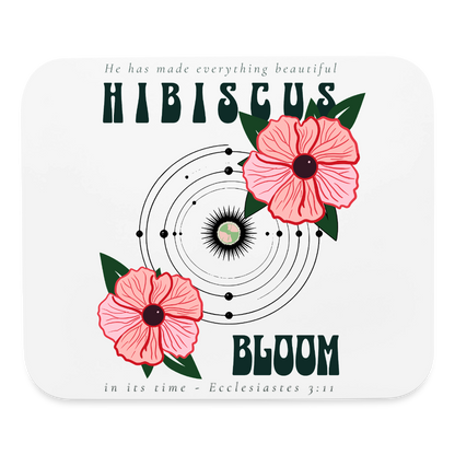 a add colored backgroundMouse pad Horizontal - white