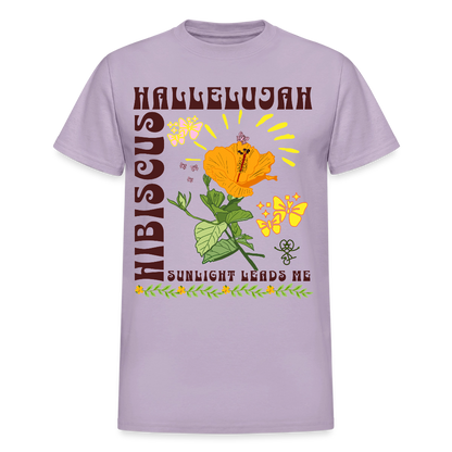 A hibiscus Gildan Ultra Cotton Adult T-Shirt - orchid