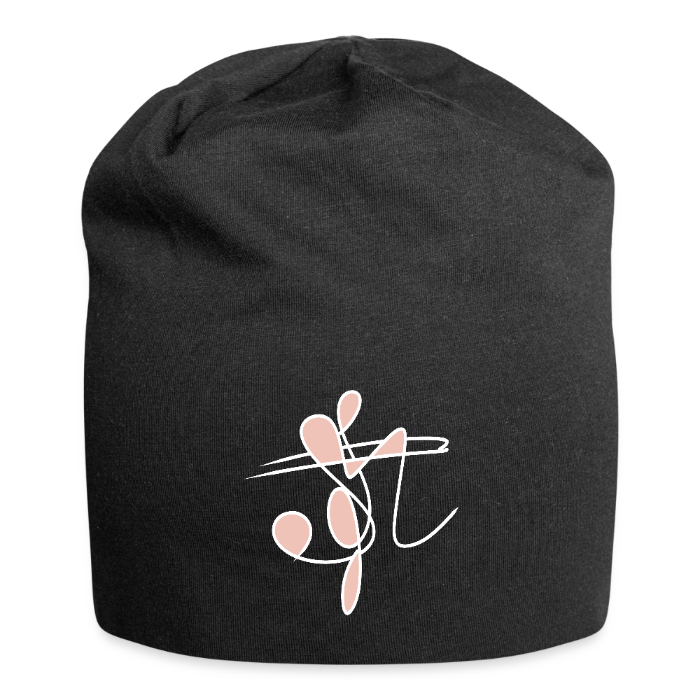 a Jersey Beanie - black