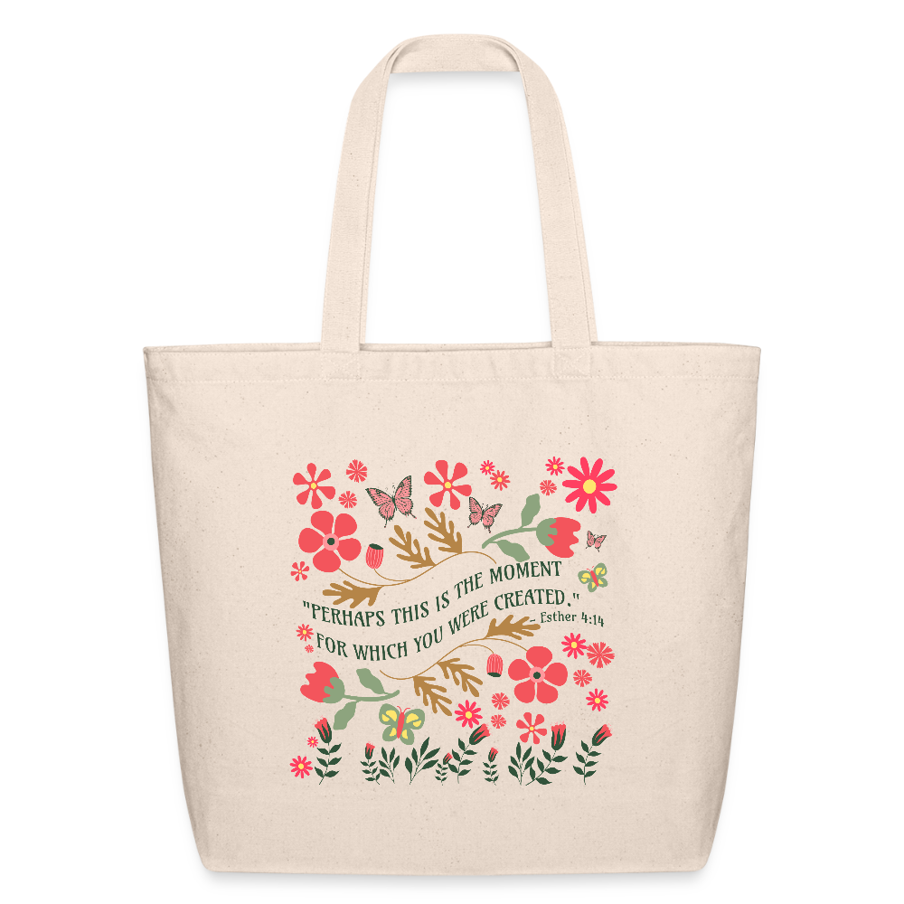 A Eco-Friendly Cotton Tote - natural