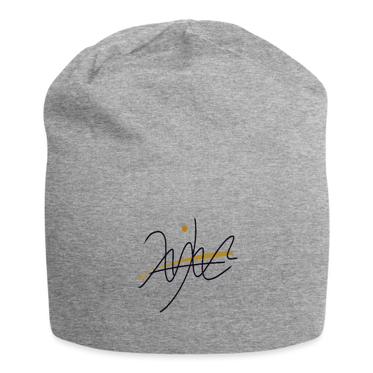 a Jersey Beanie - heather gray