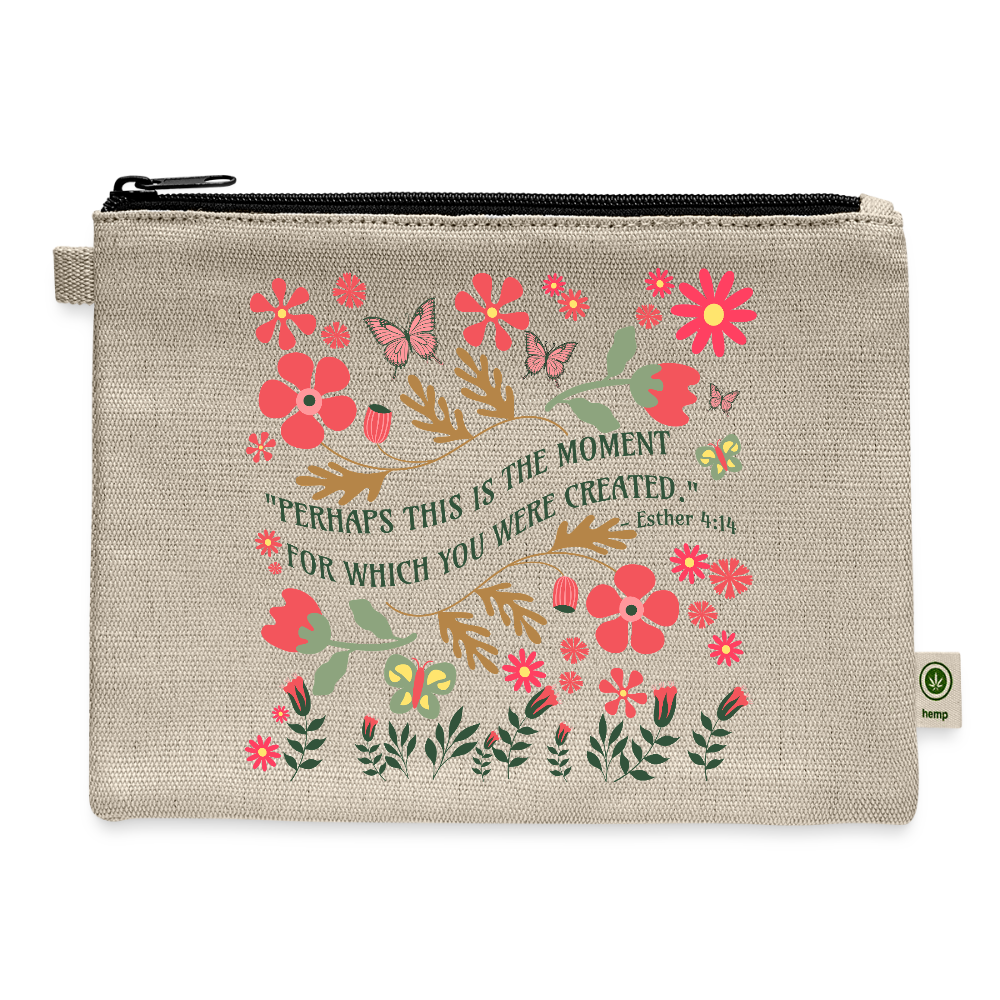 a new Carry All Pouch - natural