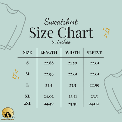 Soulmate Sigil Women’s Fleece Crewneck Sweatshirt – “Aligned Love Arrives with Ease”